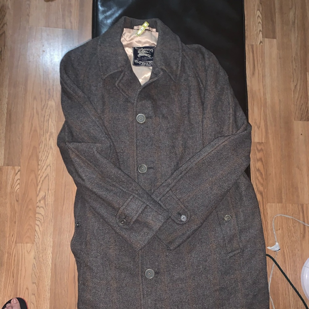 Vintage Burberry long wool Coat